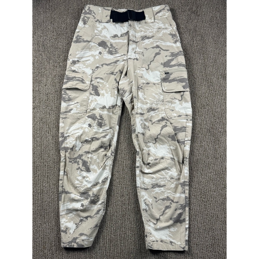 Mountain Hardware Womens 4 Cascade Pass Camo Pants Cargo Hiking Cotton Stretch
